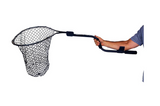 Yak Attack Leverage Landing Net 20" x 21" hoop, 46" long with extension and foam