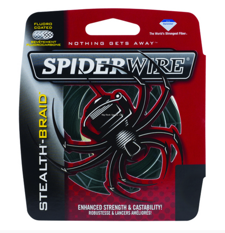 Spiderwire Stealth Braided Line Filler Spool Moss Green