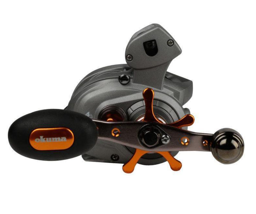 Okuma CW-354DLX Coldwater 350 Low Profile Line Counter Reel, LH, 3BB + –  Tri Cities Tackle