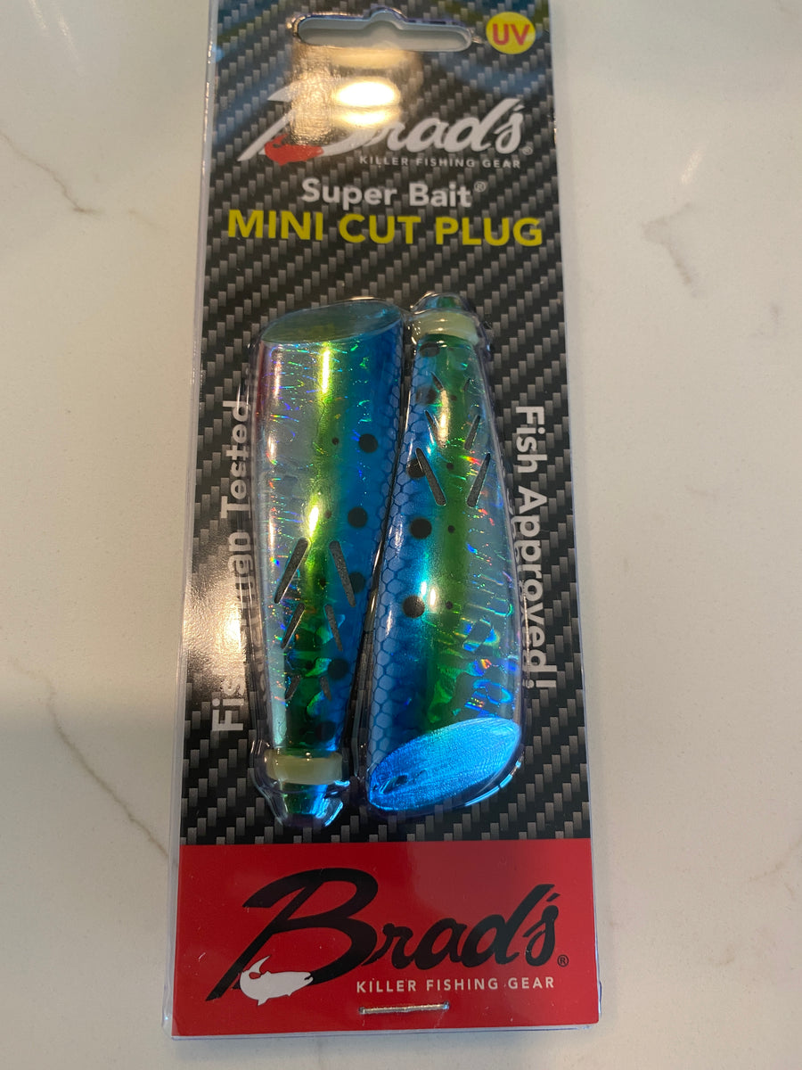 BRADS Super Bait MINI Cut Plug 3.0 BLUE HAWAIIAN 2 PACK Salmon