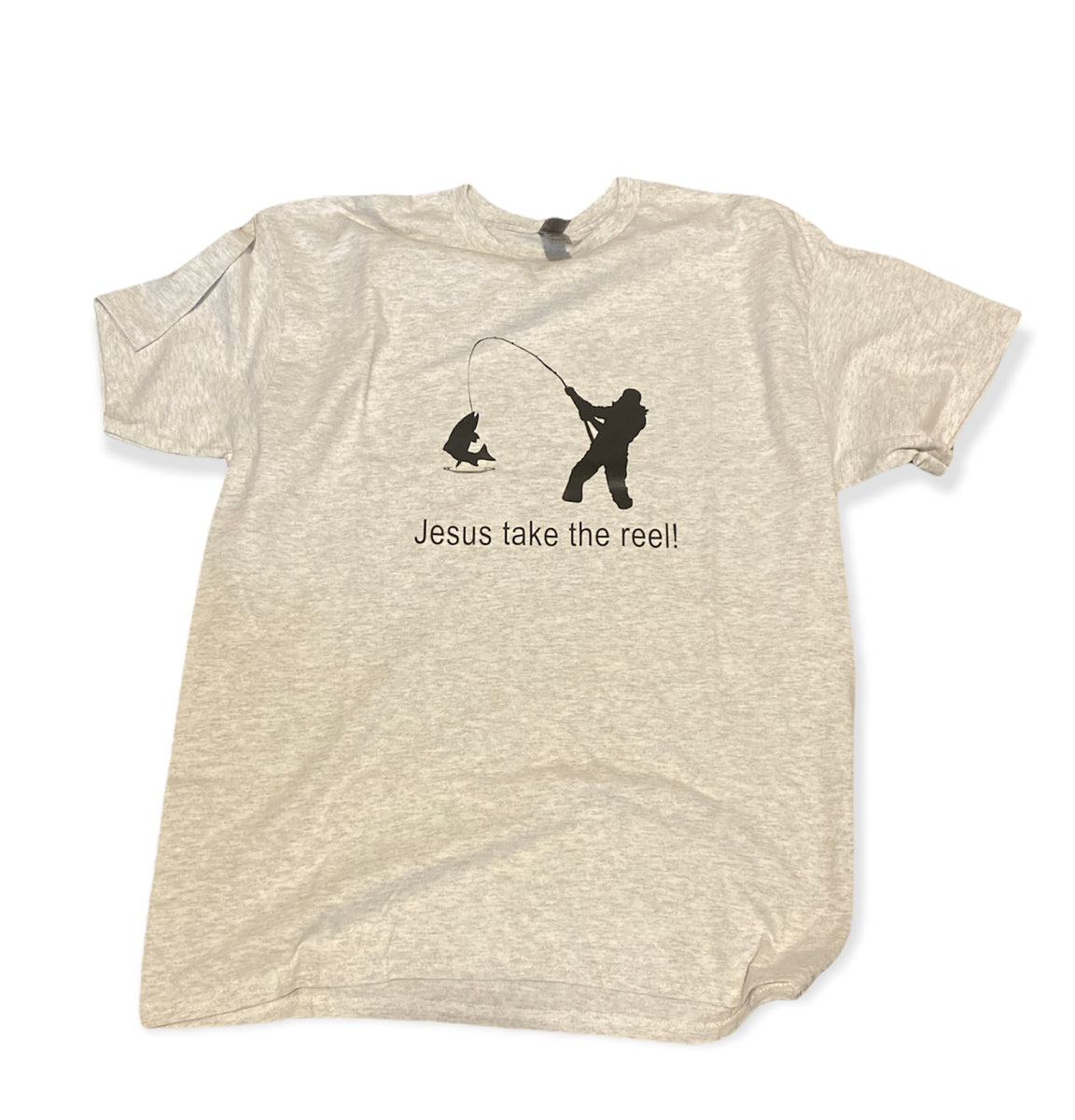 Jesus take the reel T-shirt – Tri Cities Tackle