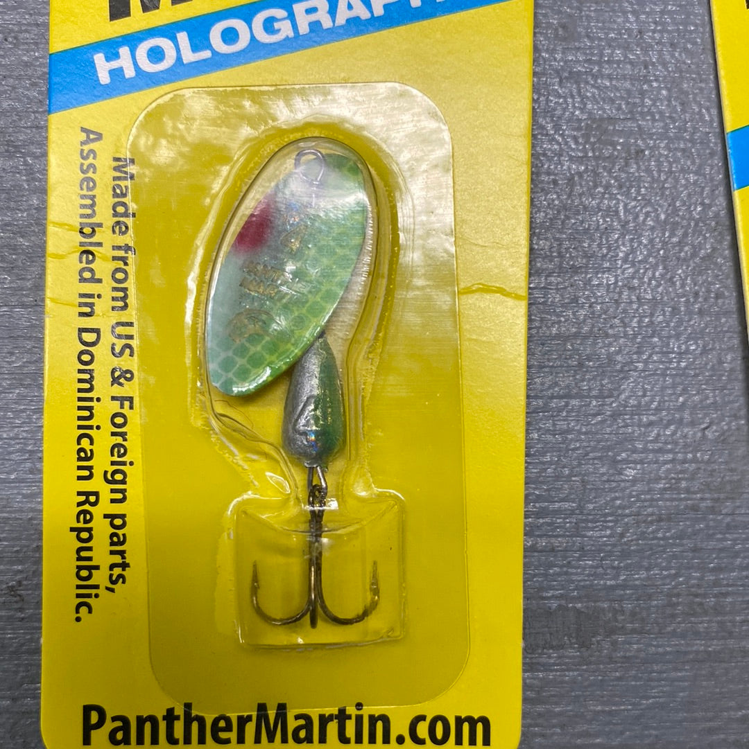 Panther Martin Holographic Chartreuse 1/8 oz.