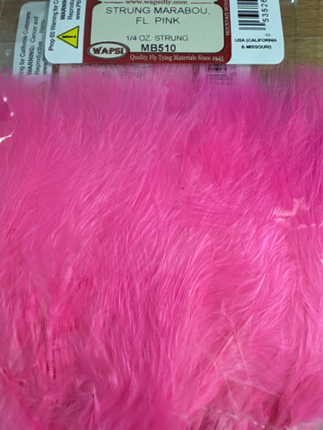 STRUNG MARABOU, FL. PINK