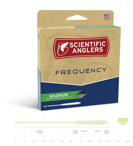 SCIENTIFIC ANGLER FREQUENCY MAGNUM - OPTIC GREEN