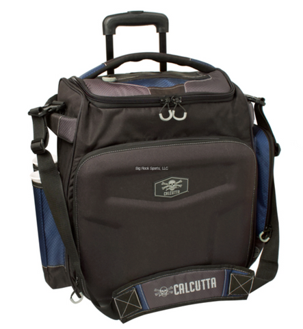 Calcutta CSRTB37 Explorer Rolling Tackle bag w/ 5 3700 trays & Rod holders