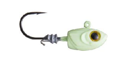 ZMAN MICRO SHAD HEADZ 1/32oz (4) GLOW