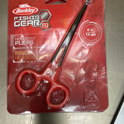 Berkley Hemostat Pliers 6"