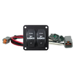 Lenco Carling Double Rocker Switch Kit [10222-211D]