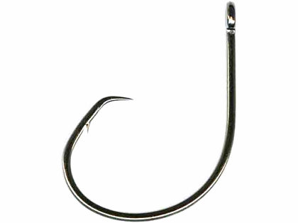 Mustad Offset Classic Circle Black Nickle 8ct Size 3-0
