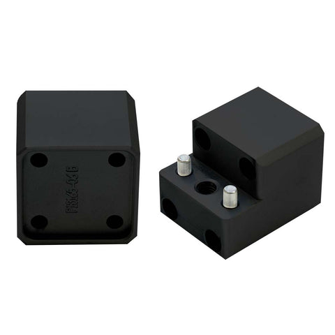 PTM Edge Board Rack Mounts - 4 Bolt -Black [P13168-1300TEBK]