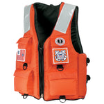 Mustang 4-Pocket Flotation Vest - Orange - Small [MV3128T2-2-S-216]