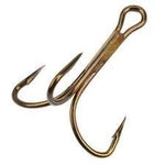 Mustad Treble Hook Bronze 5ct Size 14
