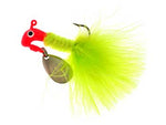 Blakemore Road Runner Maribou 1-16 Red-Chartreuse 2pk