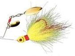 Booyah Wounded Bucktail Spinner 1-8 Chartreuse