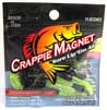 Leland Crappie Magnet 1.5" 15ct Black-Chartreuse Flash