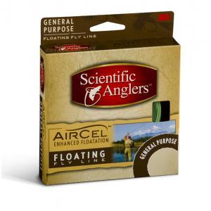 Scientific Anglers Air Cel Level Fly Line Green Size 7