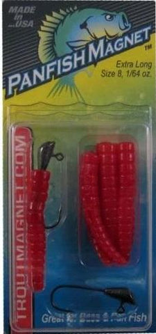 Leland Panfish Magnet 1-64Oz 9Ct Red