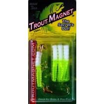 Leland Trout Magnet 1/64oz 9ct White-Chartreuse