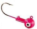 Eagle Claw Jig Head 1-8 10ct Pink