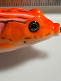 Top Water Frog Orange Crush