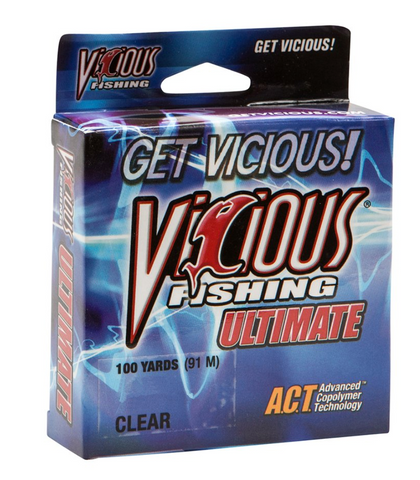Vicious Fishing Line  Clear 100yd