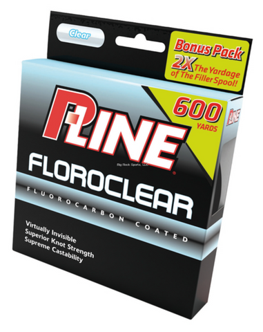 P-Line FCCBF-8 Floroclear 8lb 600yd