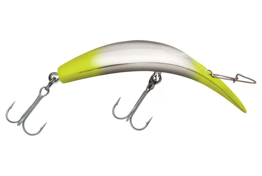 Luhr Jensen Kwikfish Xtreme Non-Rattle K11X Gold Green Pirate Jagged Tooth  Tackle