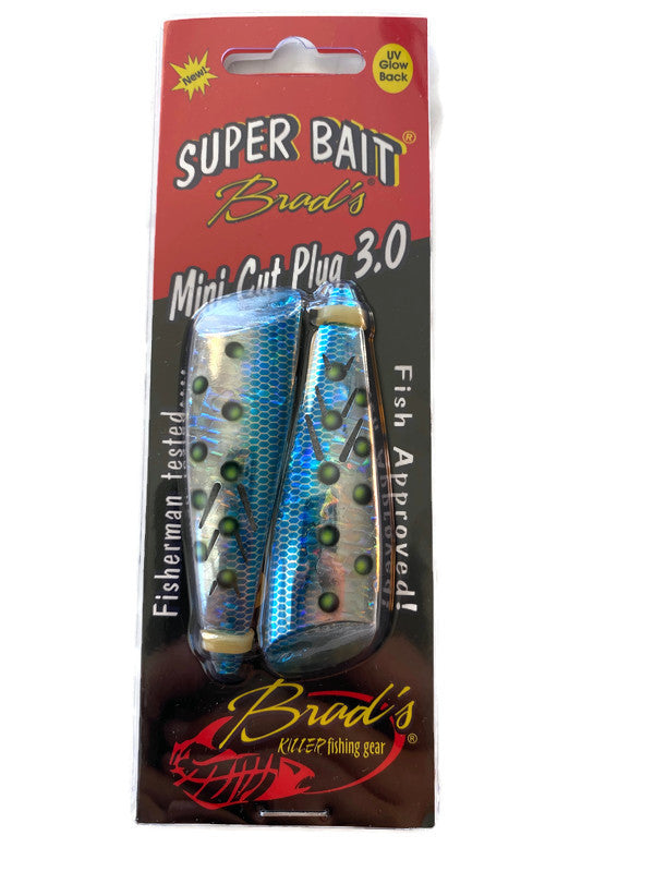 Brad's Super Bait Mini Cut Plug - Blue Magic