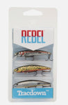 Rebel 3 pack minnow