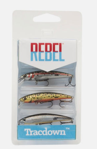 Rebel 3 pack minnow