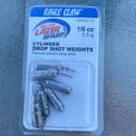 Eagle Claw Lazer sharp cylinder drop shot weights