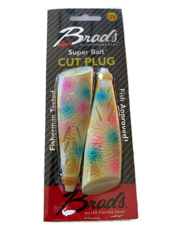 BRAD'S LURES Super Bait® Cut Plug Fishing Lure, 4