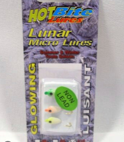 Hot Bite Lures Micro Lures 3 Pack #8