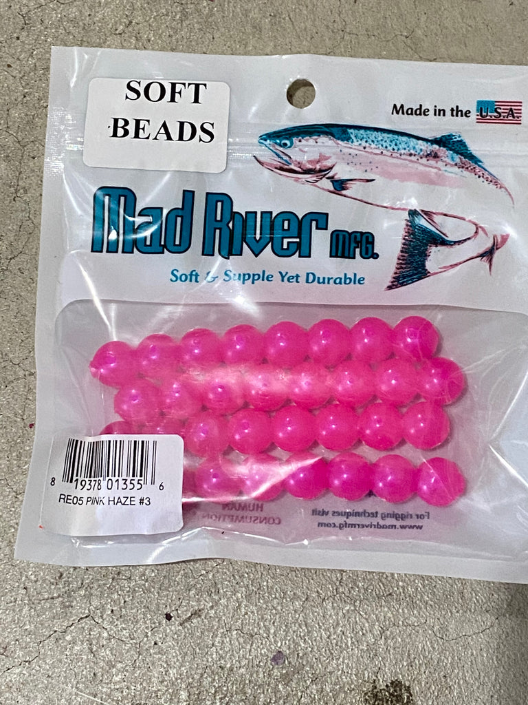 Soft Beads for Steelhead and Trout